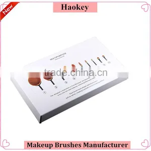 10pcs per Set Nylon Oval Make up Brush for Cosmetic and Foundation Brush With Makeup Brush Box thumbnail-5
