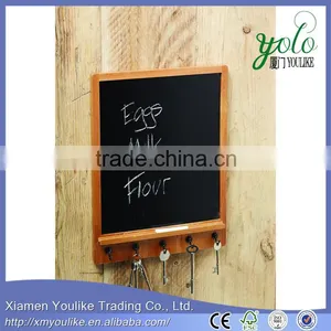 Natural Elements Bamboo Memo Chalk Board and Key Holder thumbnail-2