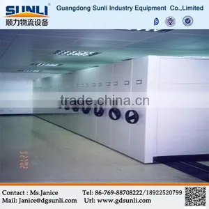 High Density Office Filing Cabinet Mechanical Storage Mobile Racking System thumbnail-4