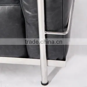 Furniture Design Corbusier Furniture LC3 Leather Armchair thumbnail-4