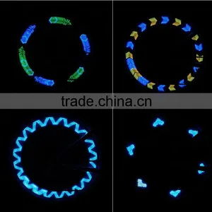 12 Patterns Spoke Silicone Flash Light thumbnail-6