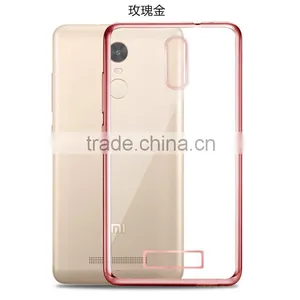 Electroplate TPU Cover Case for Xiaomi RedMi Note 3 / HongMi Note 3/RedMI Note 4 thumbnail-6