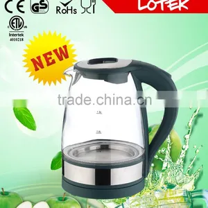 Striking Blue Led Pyrex Glass Electric Kettle 1.7L thumbnail-6