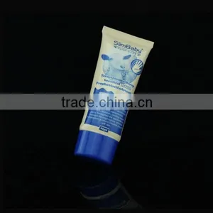 60g Super Oval Flat Slim Baby Plastic Cosmetic Tubes Offset Printing thumbnail-1