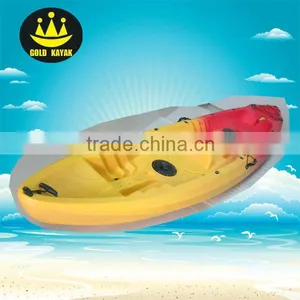 Tandem Fishing Kayak Seat on Top Boat Red Yellow Color thumbnail-1