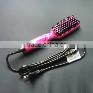 Ceramic Brush Hair Straightener LCD and MCH Heater WhatsApp 008613509227307 thumbnail-1