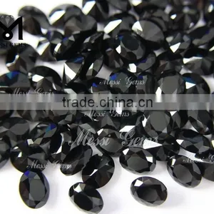 2015 Chinese Wholesale Oval Cut 8*10 mm Agate Black Stone thumbnail-3