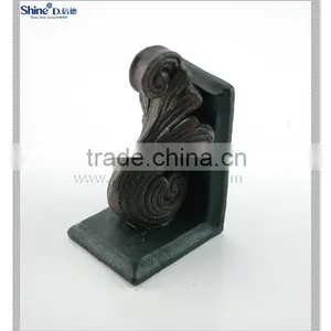 Polyresin Mini Custom Nautical Flower Bookends Adjustable Cute Stone Design Bookends thumbnail-3