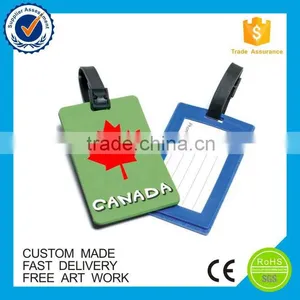 2016 Custom Design Logo Bulk Pvc Luggage Tag thumbnail-5
