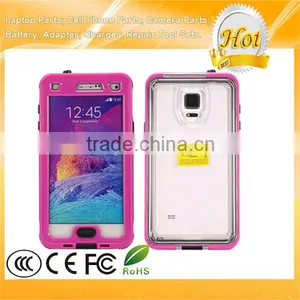 For Samsung Note 4 Phone Case Waterproof Shockproof With Button thumbnail-2