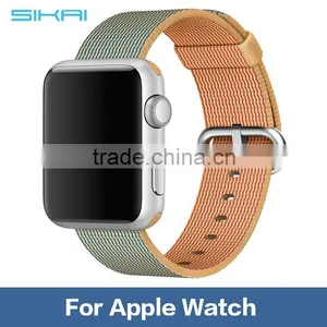 New Listing Woven Nylon Watchband for Apple Watch Nylon Watchband Nylon Band for Apple Watch Nylon Bracelet With Retail Package thumbnail-2