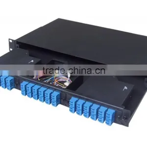 24 Port Optical Distribution Frame Odf, Fiber Optic Distribution Frame Rack Mount, thumbnail-2