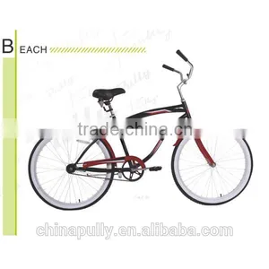 2014 Hot Sell BC2603 PULLY 26 Inch Single Speed CHEAP Beach Cruiser Bike thumbnail-1