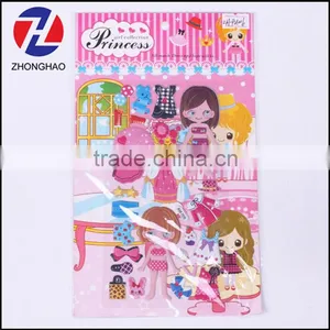 Hot Sell Wholesale Personalized Puffy Sticker for Girls thumbnail-4