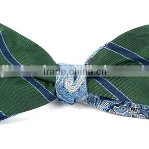 2016 OEM Custom Made Double Sided Pre-tie Fashion Pattern Bow Ties for Boys thumbnail-5