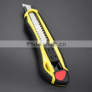18mm Double Blades Cutter Tpr Utility Knife thumbnail-5