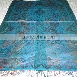 SILK & WOOL STOLE thumbnail-4