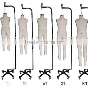 Kids Full Body Tailoring Mannequin for Clothes Fitting thumbnail-3