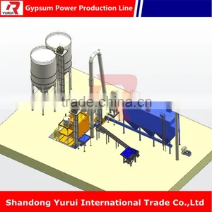 Powder Machine Classifier Mill Gypsum Powder Production Line /gypsum Powder Price thumbnail-1