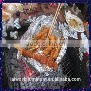 Household Aluminium Foils for Kitchen Use and BBQ Paper Aluminum Foil thumbnail-6