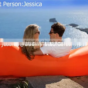 Popular Nylon Inflatable Air Sleeping Bags for Outdoor Hiking thumbnail-1