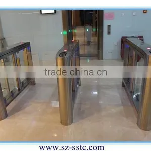 Competitive Price Automatic Electronic 304 Stainless Steel Swing Turnstile thumbnail-2