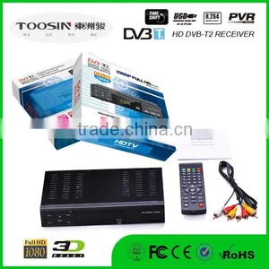 2016 Cheap Digital Terrestrial tv Decoder Free to Air DVB-T2 for Uganda Kenya thumbnail-1