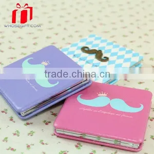 Pu Metal Pocket Mirror/compact Mirror thumbnail-1
