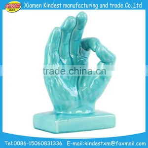 Handmade Hotsale Ceramic Figurines Unpainted Pineapple for Promotion thumbnail-3
