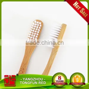 Wholesale Natural Customized Logo Bamboo Toothbrush Enviormental Soft Bristle Toothbrush for Home thumbnail-6