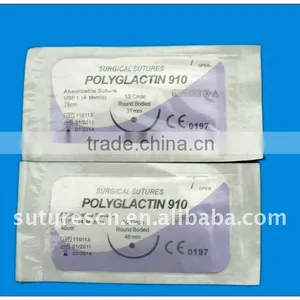 Polyglycolic Acid 910 Sutures, ISO,CE Pass thumbnail-1