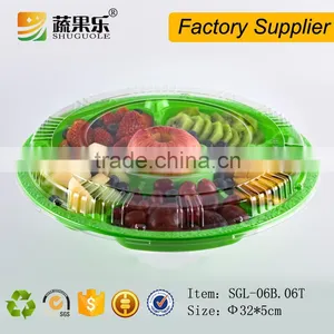 Disposable Plastic Food Box With 6 Compartments thumbnail-1