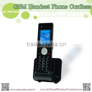 SC-9055-GH Low Cost GSM Handset Cordless Phone With Sim Card & Bluetooth Headset Support thumbnail-1