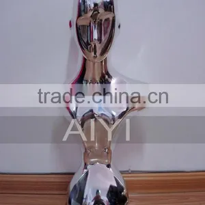 Fashion Window Display Female Mannequin Head for Hats thumbnail-1