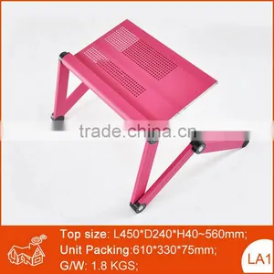 Popular Gift Promotion Folding Aluminum Recliner Portable Bed Table thumbnail-1