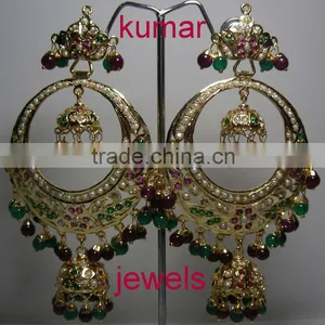 Jarau Earring With Double Jhumka thumbnail-1