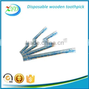 Hot New Products for 2016 / Cello Wrapped Wooden Tooth Picks Made in China thumbnail-2