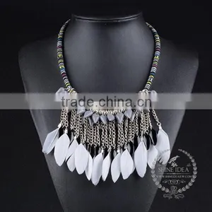 High Quality Vintage Style Chunky Statement Necklace Tin Alloy Fashion Women Pendant Necklace 6390158 thumbnail-1