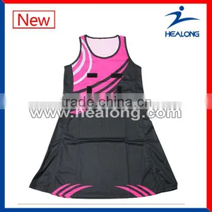 Professinal Netball Wear Uniforms Women 2016 thumbnail-4