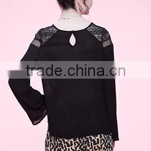 Pretty Steps 2016 Women Long Sleeve Knitted Blouse Ladies Blouses and Shirts Fashion Loose Tops for Girls thumbnail-2