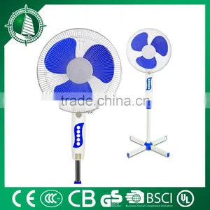 Plastic Cross Base Stand Fan thumbnail-1