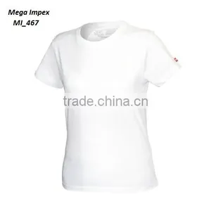 Mens Short Sleeve Merino Wool Blank T-shirt thumbnail-1