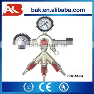 3 Way Outlet Co2 Pressure Regulator CO2-13J04 thumbnail-1