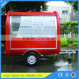 Mobile Food Trucks Hot Dog Cart With Crepe Maker Mobile Catering Van thumbnail-3