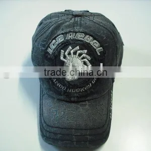 3D Embroidery Hockey Mens Sports Hat thumbnail-1