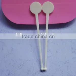 Best Quality Disposable Custom-made Cocktail Plastic Sticker Party Drink Stirrer thumbnail-5