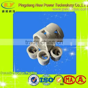 Anti-Acid & High Temperature Endurance Ceramic Pall Ring thumbnail-1