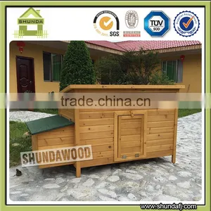 SDC07 Flat Roof Wooden Chicken House thumbnail-1