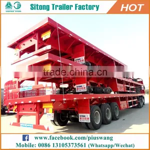 Durable 20ft 40ft Container Transport Semi Trailer Container Dolly Trailer thumbnail-6