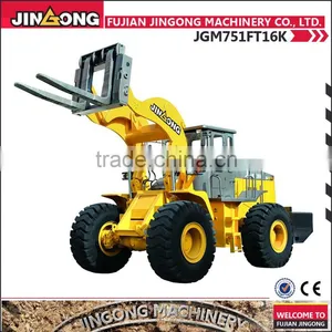 Rough Terrain Forklift JGM751FT16K Quarry Equipment 16 Ton Forklift Loaderer thumbnail-1